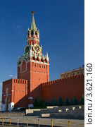 Спасская башня Московского Кремля (2012 год). Стоковое фото, фотограф Алексей Голованов / Фотобанк Лори