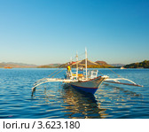 Филиппинская лодка. Стоковое фото, фотограф Ольга Хорошунова / Фотобанк Лори