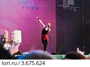 Выступление группы Garbage на фестивале "Рок над Волгой" в Самаре (2012 год). Редакционное фото, фотограф Вадим Орлов / Фотобанк Лори