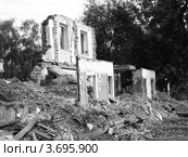 Черно-белый дом. Стоковое фото, фотограф Алена Крюкова / Фотобанк Лори