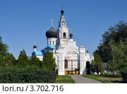 Свято-Вознесенский храм Ростовская область,Семикаракорский район,хутор Сусат. Стоковое фото, фотограф Жанетта Багаджиян / Фотобанк Лори