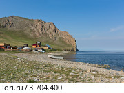 Лодка на берегу Байкала. Стоковое фото, фотограф Ирина Шалимова / Фотобанк Лори