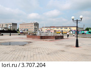 Город Ишим. Городской фонтан (2012 год). Редакционное фото, фотограф Александр Тараканов / Фотобанк Лори