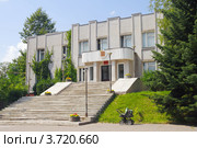 Здание ЗАГС, город Великие Луки, Псковская область (2012 год). Стоковое фото, фотограф Галина Ермолаева / Фотобанк Лори