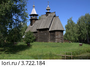 Церковь Спаса Всемилостивого из с. Фоминское на речке Игуменка. Кострома (2012 год). Редакционное фото, фотограф Виктор Сухарев / Фотобанк Лори