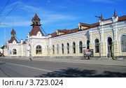 Железнодорожный вокзал станции Пермь-I (2012 год). Стоковое фото, фотограф Евгений Ткачёв / Фотобанк Лори