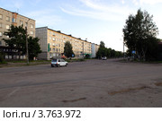 Городской пейзаж, город Олонец, Республика Карелия (2012 год). Стоковое фото, фотограф Вячеслав Палес / Фотобанк Лори