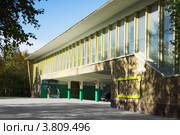 Здание ковдорского Дворца культуры (2012 год). Редакционное фото, фотограф Александр Романов / Фотобанк Лори