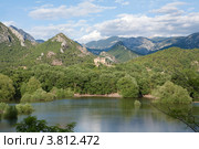 Испания. Город Коль-де-Нарго (исп. Coll de Narg, баск. Coll de Nargo). Озеро Ольяна (2012 год). Стоковое фото, фотограф Валерий Ситников / Фотобанк Лори