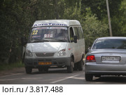 Балашиха, маршрутное такси (2011 год). Редакционное фото, фотограф Дмитрий Неумоин / Фотобанк Лори