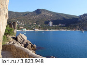 Вид на Новый Свет с Тропы Галицина, Крым (2012 год). Стоковое фото, фотограф Rekacy / Фотобанк Лори