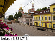 Строгановский храм на улице Рождественская в Нижнем Новгороде (2012 год). Редакционное фото, фотограф Igor Lijashkov / Фотобанк Лори