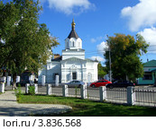 Московская область, город Звенигород, храм князя Александра Невского, (2012 год). Стоковое фото, фотограф Андрей Анатольевич / Фотобанк Лори