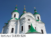 Собор Рождества Богородицы в Козельце Черниговской области (1752-1763) (2012 год). Стоковое фото, фотограф Онищенко Виктор / Фотобанк Лори