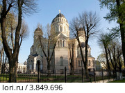 Латвия. Город Рига. Христорождественский кафедральный собор (2012 год). Стоковое фото, фотограф Валерий Ситников / Фотобанк Лори