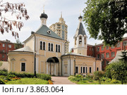 Храм Марона Пустынника (Благовещения) в Старых Панех в Москве (2011 год). Стоковое фото, фотограф stargal / Фотобанк Лори