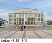 Оперный театр в Лейпциге (2012 год). Редакционное фото, фотограф Михаил Головкин / Фотобанк Лори