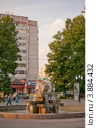Зеленодольск, Республика Татарстан, фонтан "Дружба народов" (2012 год). Редакционное фото, фотограф Александр Журавлев / Фотобанк Лори