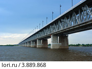 Мост через Амур. Стоковое фото, фотограф Валерий Трубицын / Фотобанк Лори