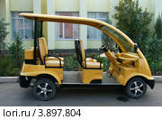 Электромобиль (Marshell Electric Vehicle, DN-4) (2012 год). Редакционное фото, фотограф Щеголева Ольга / Фотобанк Лори