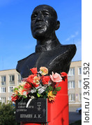 Герой Советского Союза Шомин А.К. Город Ирбит (2012 год). Редакционное фото, фотограф Анатолий Матвейчук / Фотобанк Лори