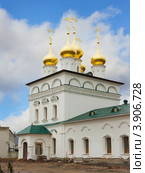 Церковь иконы Божией Матери «Знамение». Город Бор (2012 год). Стоковое фото, фотограф Александр Романов / Фотобанк Лори