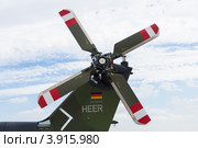 Рулевой винт вертолета Westland Mk 88 A Sea Lynx. Международная авиакосмическая выставка (ILA 2012), Берлин. Германия. Редакционное фото, фотограф Sergey Kohl / Фотобанк Лори