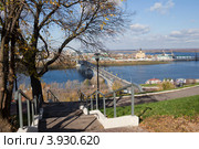 Нижний Новгород, мост через Оку и Невский кафедральный собор (2012 год). Редакционное фото, фотограф Igor Lijashkov / Фотобанк Лори