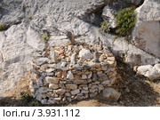 Хорватия. Омиш. Старые солнечные часы из камней (2012 год). Стоковое фото, фотограф Рябков Александр / Фотобанк Лори