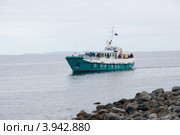 Соловки. Теплоход "Святитель Филипп" (2010 год). Редакционное фото, фотограф Наталья Нестерова / Фотобанк Лори