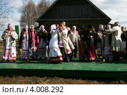 Пение народных песен, Беларусь (2012 год). Редакционное фото, фотограф Марина Шатерова / Фотобанк Лори