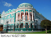 Екатеринбург, дом Севастьянова. Стоковое фото, фотограф Анна Омельченко / Фотобанк Лори