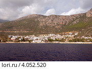 Вид с моря на Каш, Турция (2012 год). Стоковое фото, фотограф Некрасов Андрей / Фотобанк Лори