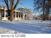 Зима. Музей-усадьба Остафьево (2012 год). Редакционное фото, фотограф Яна Королёва / Фотобанк Лори