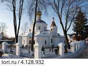 Посёлок Андреевка, Спасский храм (2012 год). Стоковое фото, фотограф Дмитрий Неумоин / Фотобанк Лори