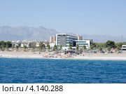 Анталия – вид с моря, Турция (2012 год). Редакционное фото, фотограф Олег Пчелов / Фотобанк Лори