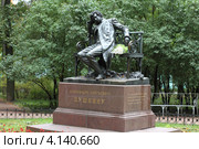 Санкт-Петербург. Памятник А.С. Пушкину. Царское Село (2011 год). Редакционное фото, фотограф Дмитрий Неумоин / Фотобанк Лори