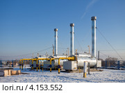 Оборудование газораспределительной станции: Подогреватель топливного и пускового газа (2012 год). Редакционное фото, фотограф Донцов Евгений Викторович / Фотобанк Лори