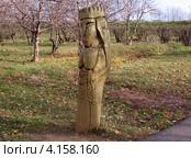 Деревянная скульптура (2012 год). Редакционное фото, фотограф Сагирова Алсу / Фотобанк Лори