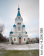 Собор Симеона и Анны в Елгаве. Латвия (2013 год). Стоковое фото, фотограф Борис Сунцов / Фотобанк Лори
