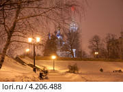 Ночной Тамбов (2013 год). Стоковое фото, фотограф Карелин Д.А. / Фотобанк Лори