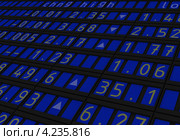 Индексы финансового учета на экране. Стоковая иллюстрация, иллюстратор Андрей Дыкун / Фотобанк Лори