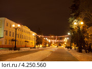 Город Тамбов. Улица Державинская (2013 год). Стоковое фото, фотограф Карелин Д.А. / Фотобанк Лори
