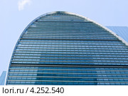 Башня «Imperia Tower» ММДЦ "Москва-Сити" (2012 год). Редакционное фото, фотограф Алёшина Оксана / Фотобанк Лори