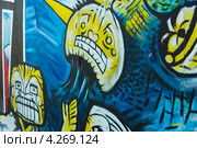 Берлинская стена. East Side Gallery (2012 год). Редакционное фото, фотограф Sergey Kohl / Фотобанк Лори