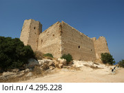 Средневековый Замок Критиния в Родос Греция, Додеканес (2012 год). Стоковое фото, фотограф Владимир Журавлев / Фотобанк Лори