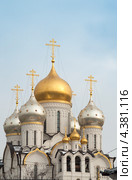 Москва. Собор Рождества Пресвятой Богородицы Зачатьевского монастыря (2013 год). Стоковое фото, фотограф Борис Сунцов / Фотобанк Лори