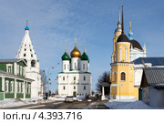 Город Коломна, Соборная площадь (2013 год). Редакционное фото, фотограф Ирина Яровая / Фотобанк Лори