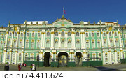 Эрмитаж в Санкт-Петербурге, таймлапс (2013 год). Стоковое видео, видеограф Михаил / Фотобанк Лори