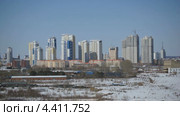 Город Хэйхэ (Китай). Панорама новостроек (видео) (2013 год). Стоковое видео, видеограф Konstantin Kartashov / Фотобанк Лори
